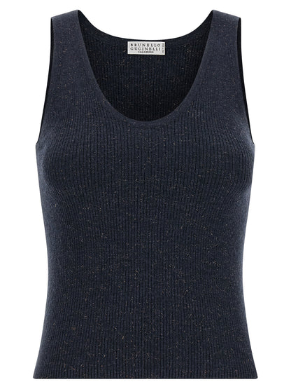 Brunello Cucinelli Sparkling Tank Top