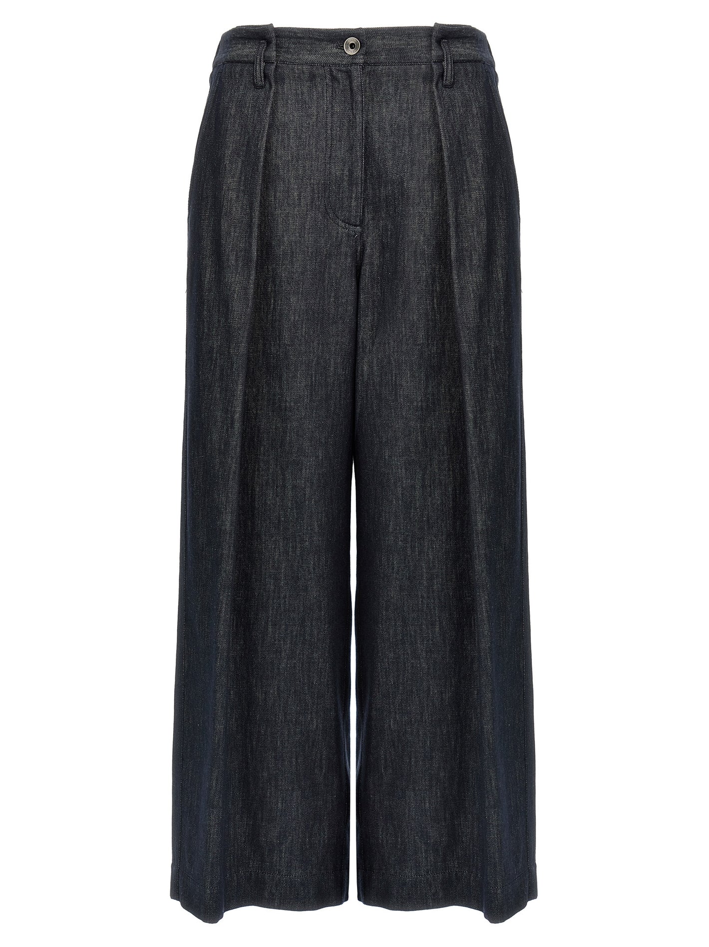Brunello Cucinelli A-line Pleated Pants