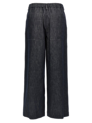 Brunello Cucinelli A-line Pleated Pants