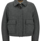 Brunello Cucinelli Shearling Collar Cropped Jacket