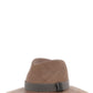Brunello Cucinelli Precious Leather Band Hat