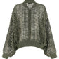 Brunello Cucinelli Dazzling Net Embroidery Cardigan