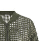 Brunello Cucinelli Dazzling Net Embroidery Cardigan