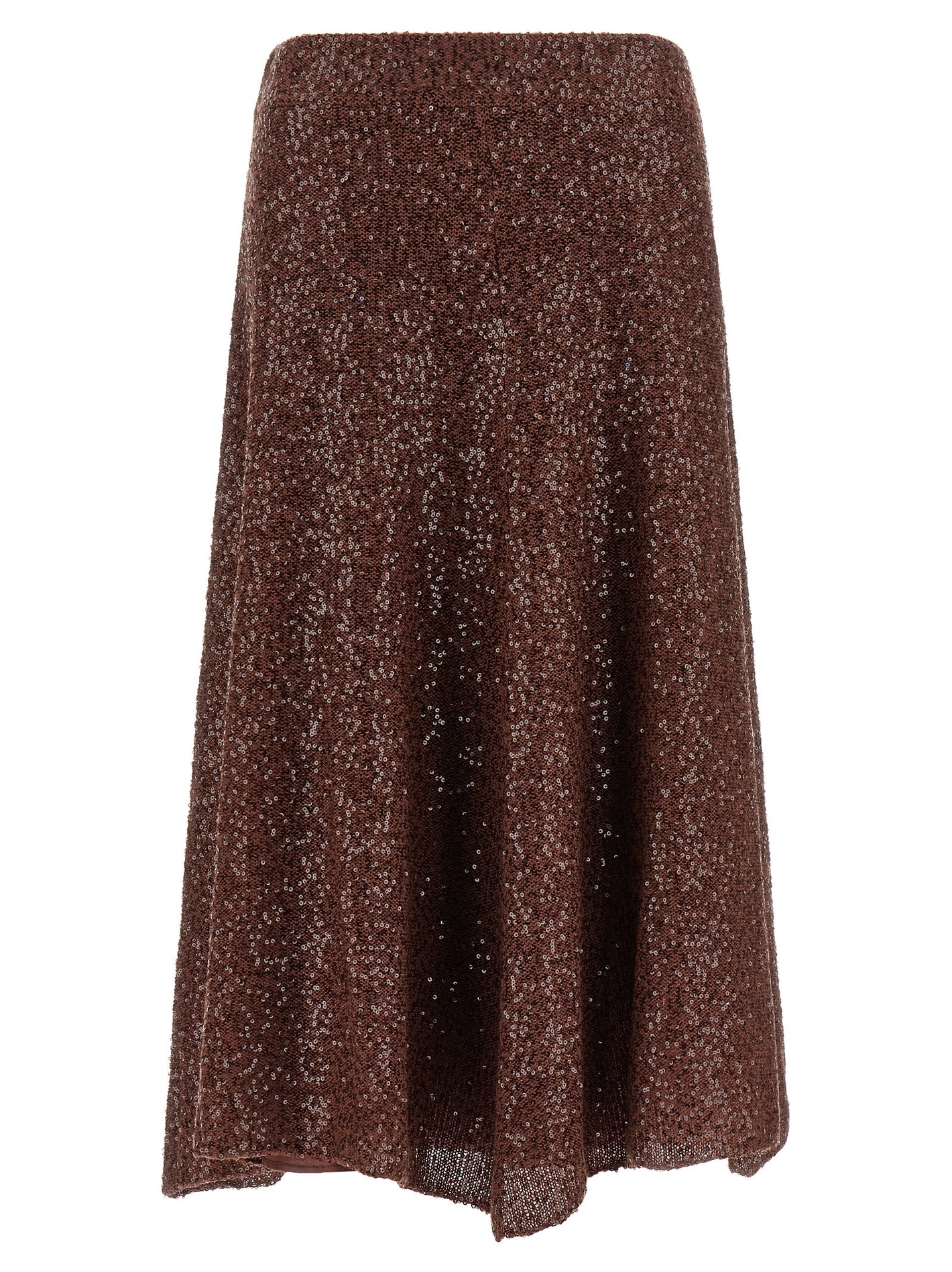 Brunello Cucinelli Micro-sequin Skirt