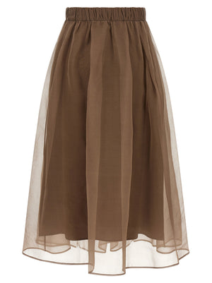 Brunello Cucinelli Circle Skirt