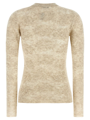 Brunello Cucinelli Flower Lace Sweater