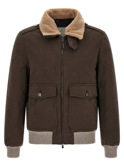 Brunello Cucinelli Waterproof Bomber Jacket