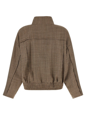 Brunello Cucinelli Shiny Zipper Pull Jacket