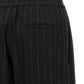Brunello Cucinelli Micro Sequin Pinstripe Pants