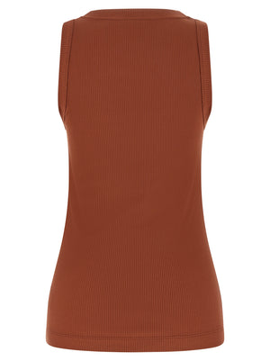 Brunello Cucinelli Shiny Trim Top