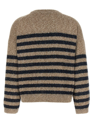 Brunello Cucinelli Dazzling Stripes Sweater