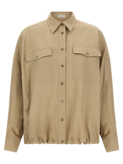 Brunello Cucinelli Fluid Twill Shirt