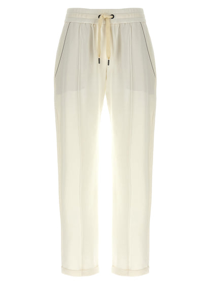 Brunello Cucinelli Monile Joggers