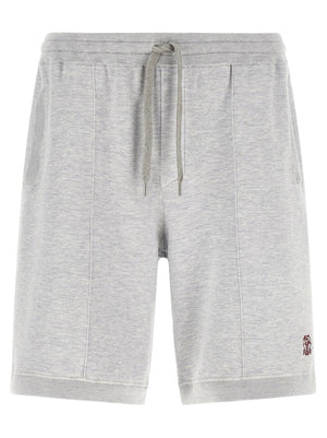 Brunello Cucinelli Double Knit Bermuda Shorts