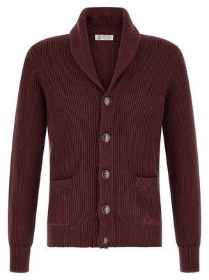 Brunello Cucinelli Malfilé Cotton Cardigan
