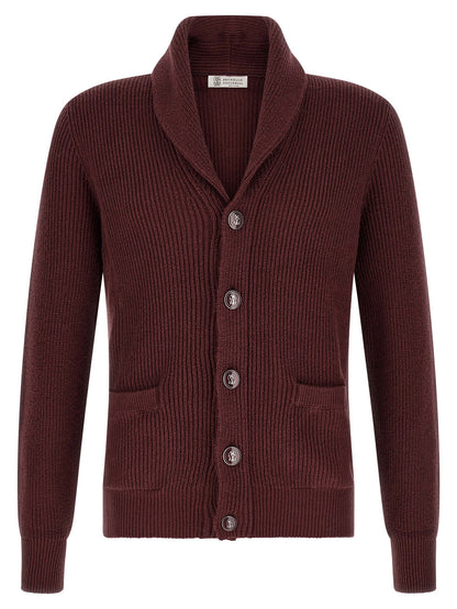 Brunello Cucinelli Malfilé Cotton Cardigan