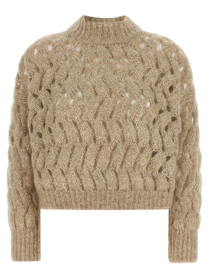 Brunello Cucinelli Dazzling Waves Sweater