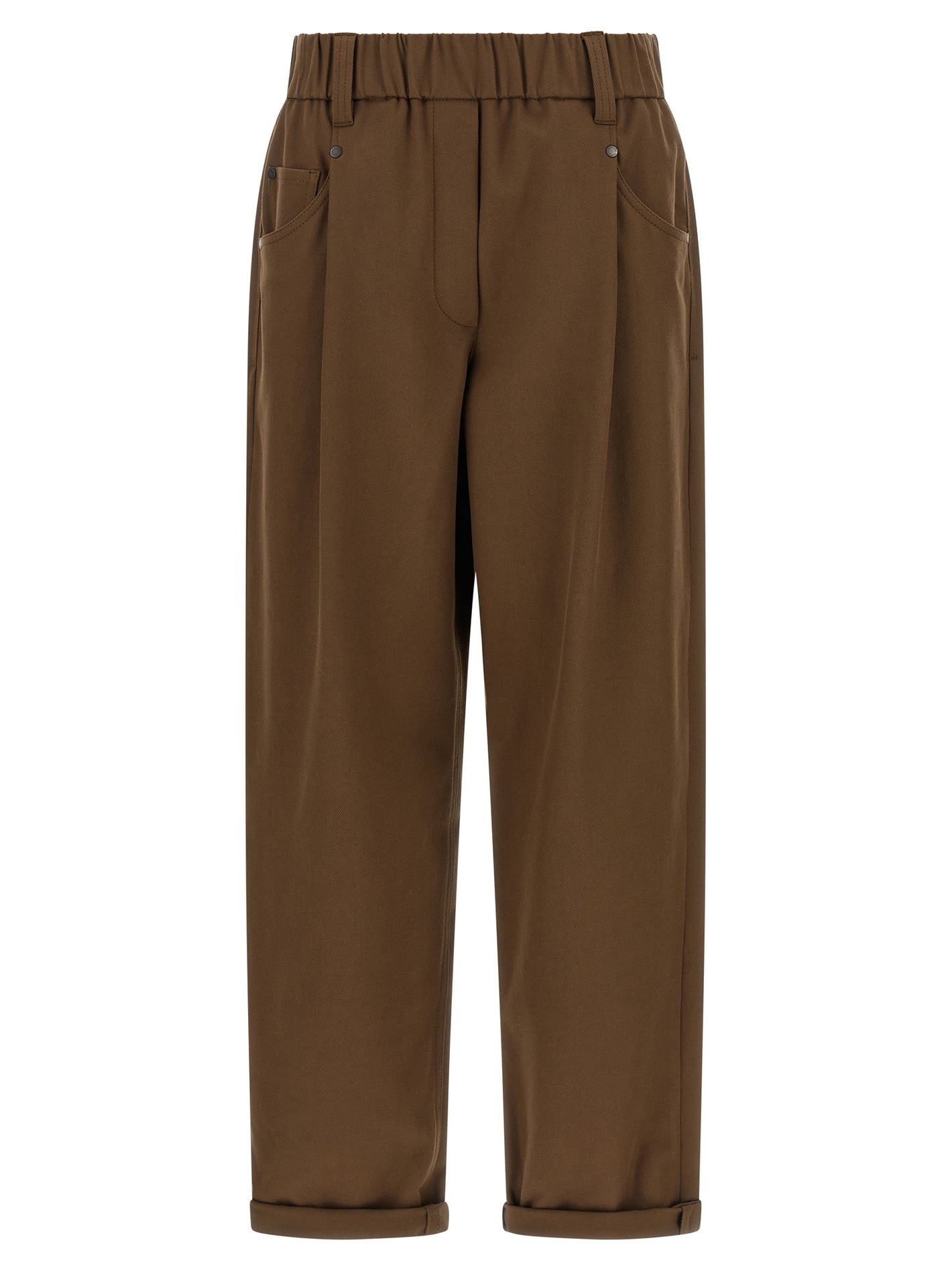 Brunello Cucinelli Baggy Pull-on Pants