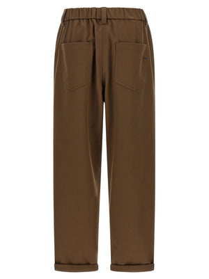 Brunello Cucinelli Baggy Pull-on Pants