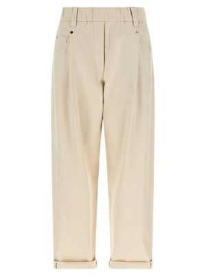 Brunello Cucinelli Baggy Pull-on Pants