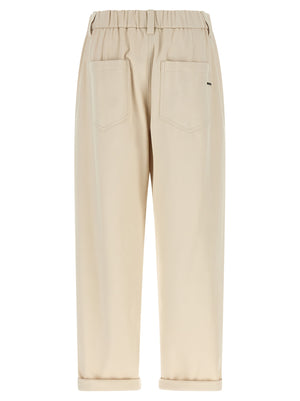 Brunello Cucinelli Baggy Pull-on Pants