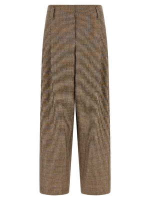 Brunello Cucinelli Prince Of Wales Lamé Pants