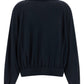 Brunello Cucinelli Shiny Zipper Pull Sweatshirt