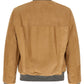 Brunello Cucinelli Padded Suede Bomber Jacket