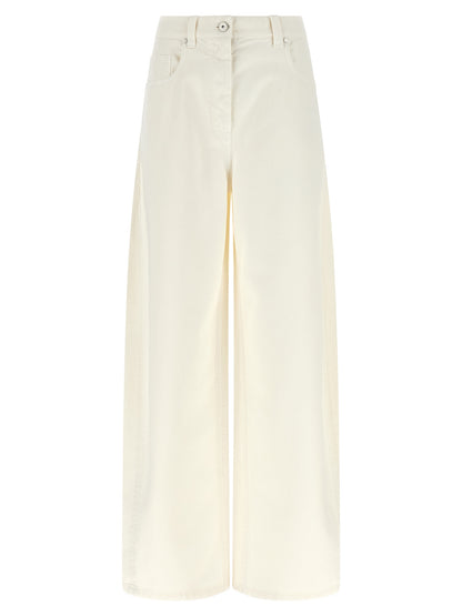 Brunello Cucinelli The Wide Barrel Jeans
