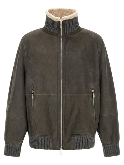 Brunello Cucinelli Leather Jacket