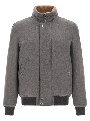 Brunello Cucinelli Cashmere And Vicuna Jacket