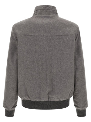 Brunello Cucinelli Cashmere And Vicuna Jacket