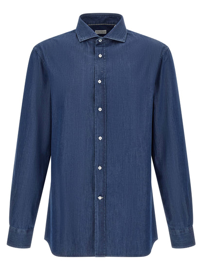Brunello Cucinelli Denim Shirt
