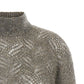 Brunello Cucinelli Dazzling Abstract Leaf Sweater