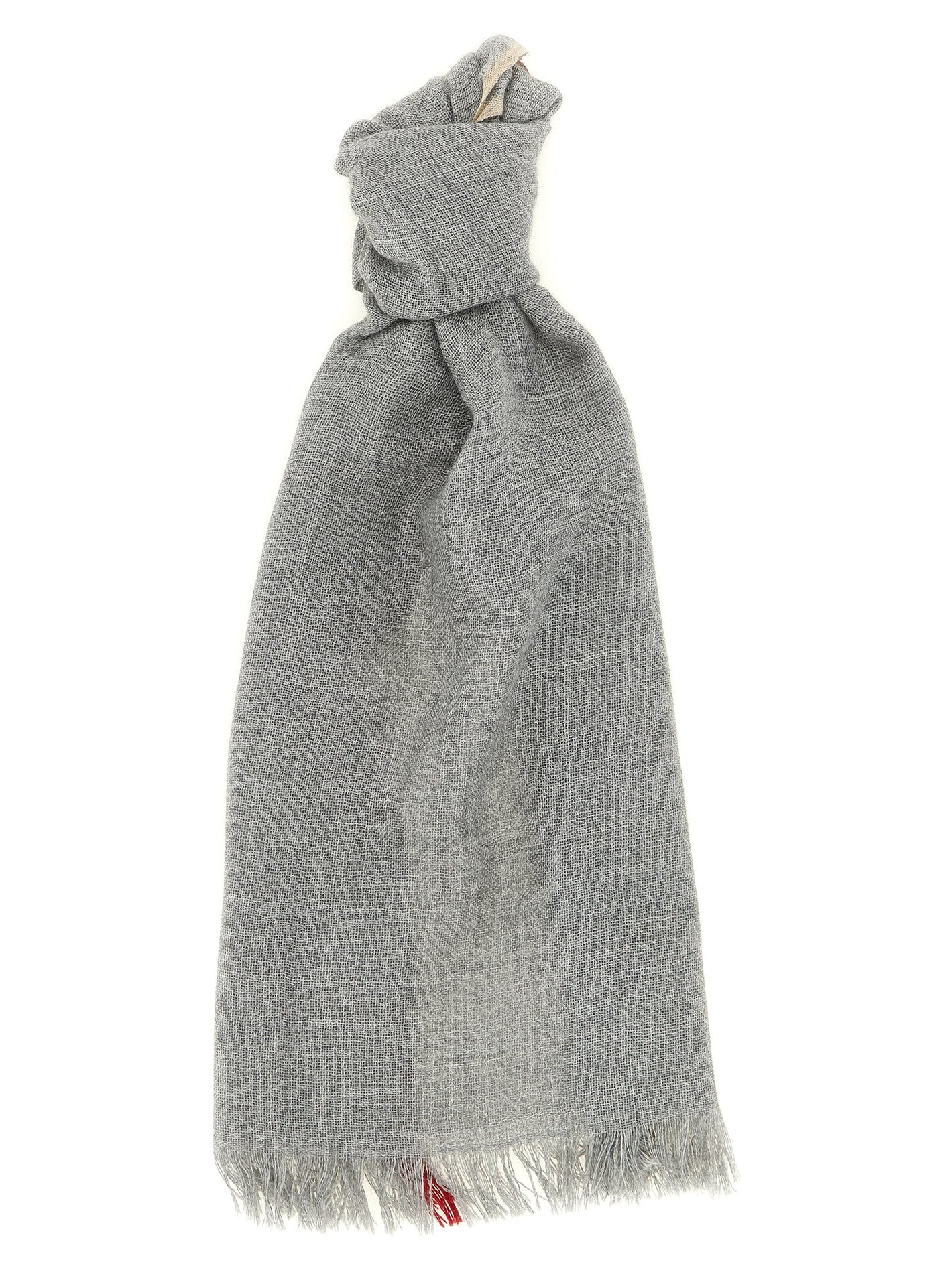 Brunello Cucinelli Contrast Border Scarf