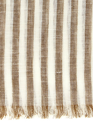 Brunello Cucinelli Sparkling Linen Scarf