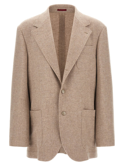 Brunello Cucinelli Cashmere Panama Blazer
