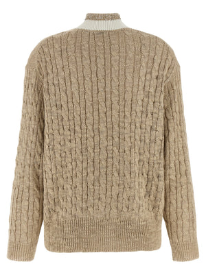 Brunello Cucinelli Braided Cardigan