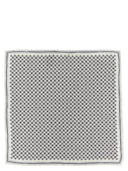 Brunello Cucinelli Double Face Silk Pocket Clutch Bag