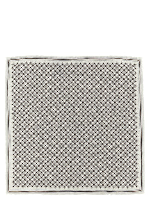 Brunello Cucinelli Double Face Silk Pocket Clutch Bag