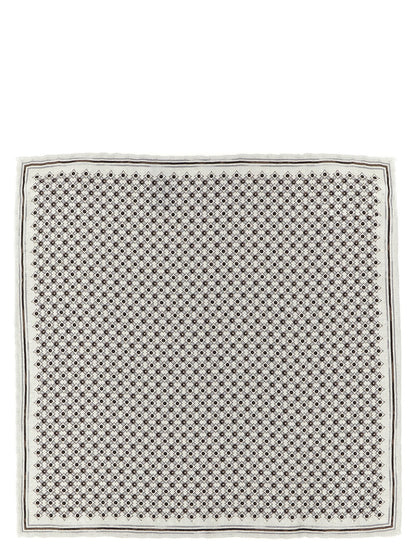 Brunello Cucinelli Double Face Silk Pocket Clutch Bag