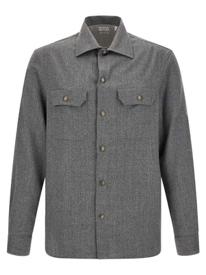 Brunello Cucinelli Flannel Overshirt