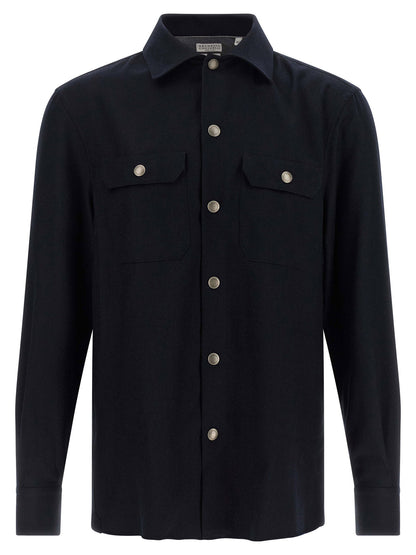 Brunello Cucinelli Flannel Overshirt