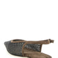 Brunello Cucinelli Precious Net Embroidery Slingback