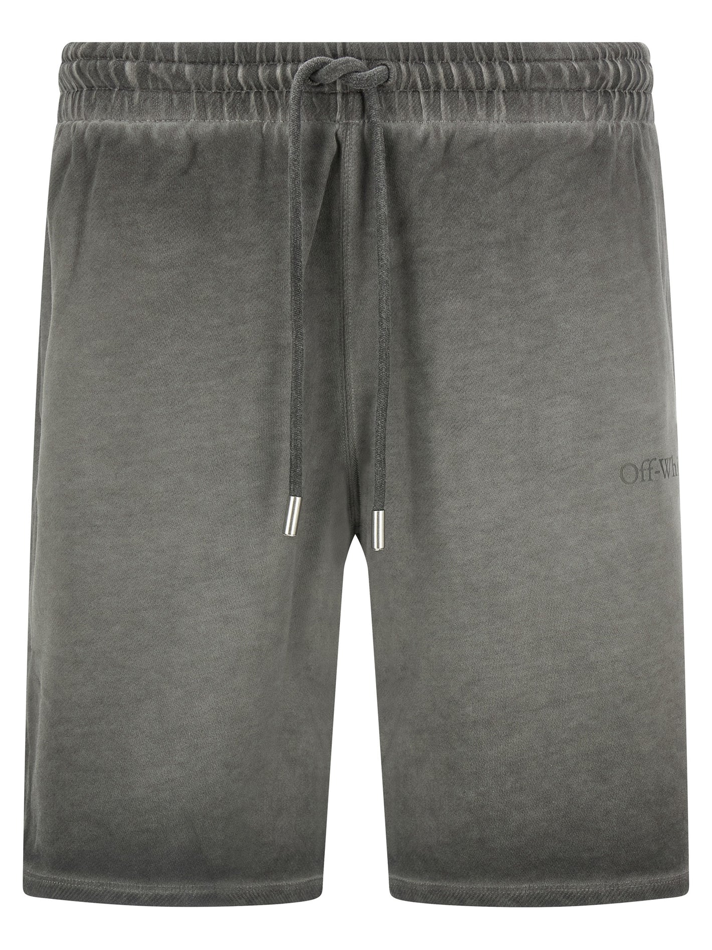 Off White Off-white Laundry Diagonal Skate Bermuda Shorts