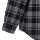 Off White Check Flannel Padded Jacket