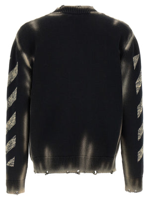 Off White Diag Arr Corrosion Sweater