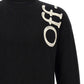 Off White Vertical Bookish Sweater