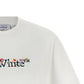 Off White Bookish Glowing Flower T-shirt