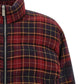 Off White Check Flan Arrow Spray Down Jacket